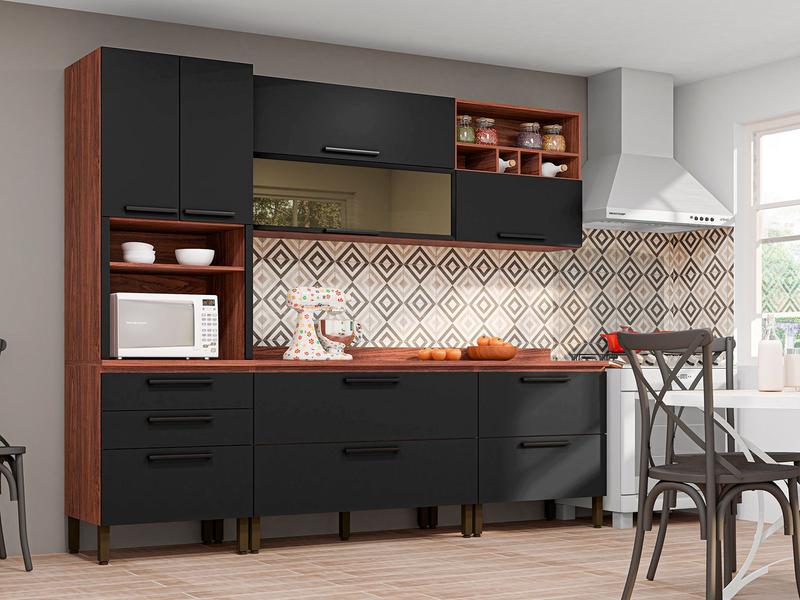 Cozinha Completa Kits Paraná Viv Concept - com Balcão Nicho para